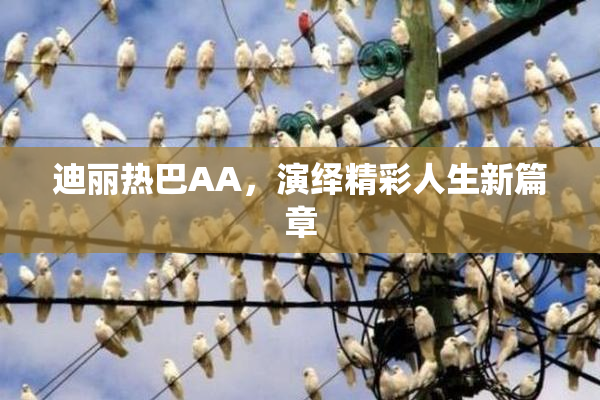 迪丽热巴AA，演绎精彩人生新篇章