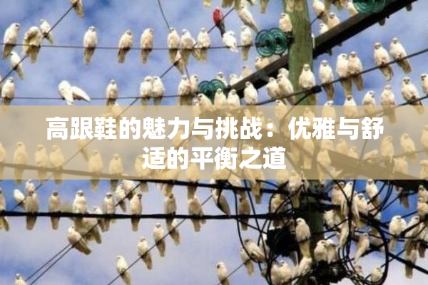 高跟鞋的魅力与挑战：优雅与舒适的平衡之道
