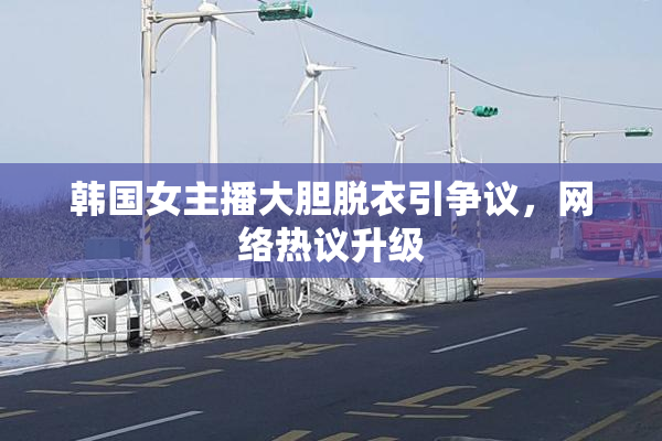 韩国女主播大胆脱衣引争议，网络热议升级