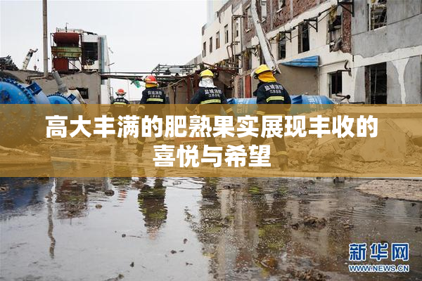 高大丰满的肥熟果实展现丰收的喜悦与希望