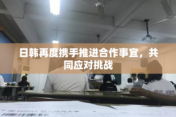 日韩再度携手推进合作事宜，共同应对挑战