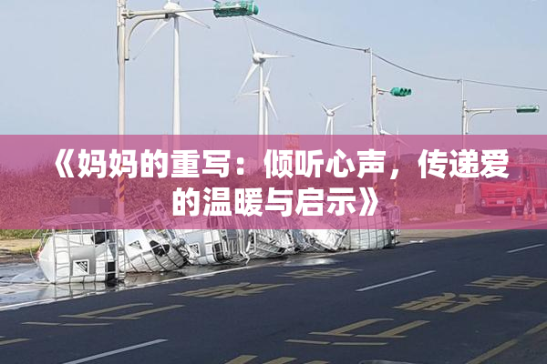 《妈妈的重写：倾听心声，传递爱的温暖与启示》