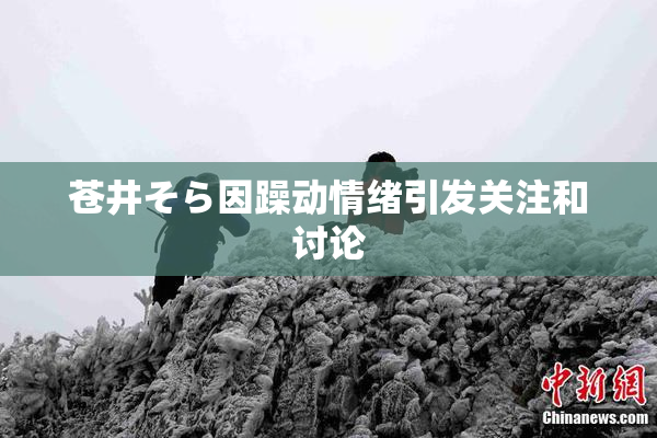 苍井そら因躁动情绪引发关注和讨论