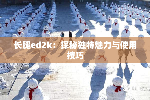 长腿ed2k：探秘独特魅力与使用技巧