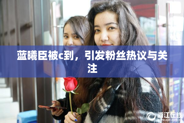 蓝曦臣被c到，引发粉丝热议与关注