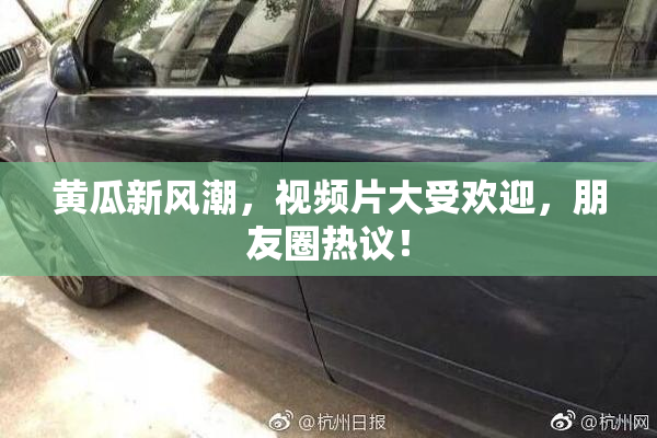 黄瓜新风潮，视频片大受欢迎，朋友圈热议！