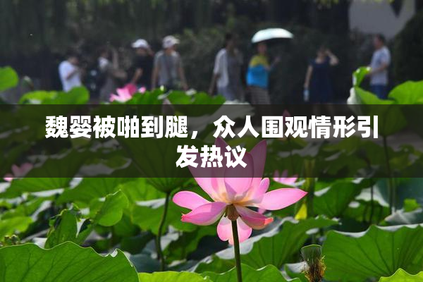 魏婴被啪到腿，众人围观情形引发热议