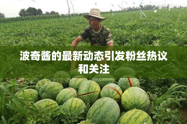 波奇酱的最新动态引发粉丝热议和关注