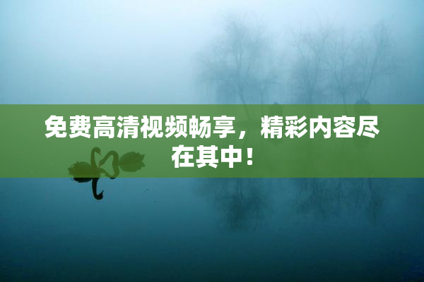 免费高清视频畅享，精彩内容尽在其中！