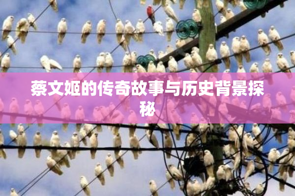 蔡文姬的传奇故事与历史背景探秘