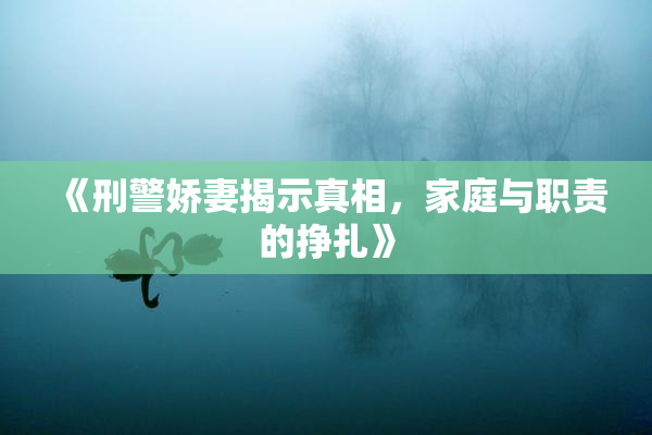 《刑警娇妻揭示真相，家庭与职责的挣扎》