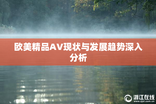 欧美精品AV现状与发展趋势深入分析