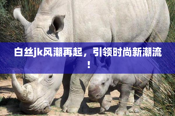 白丝jk风潮再起，引领时尚新潮流！