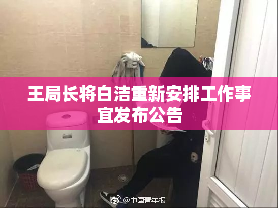王局长将白洁重新安排工作事宜发布公告