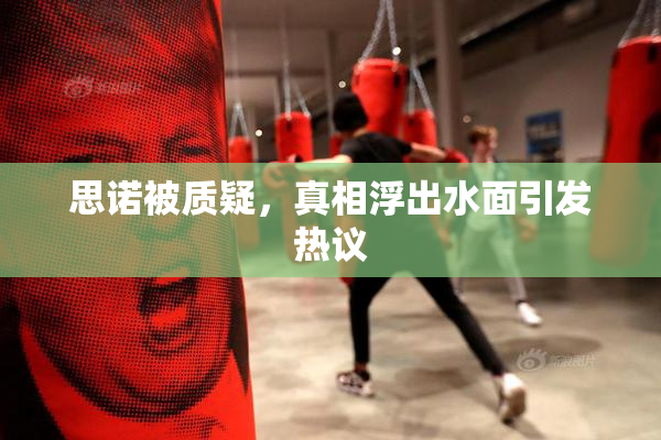 思诺被质疑，真相浮出水面引发热议