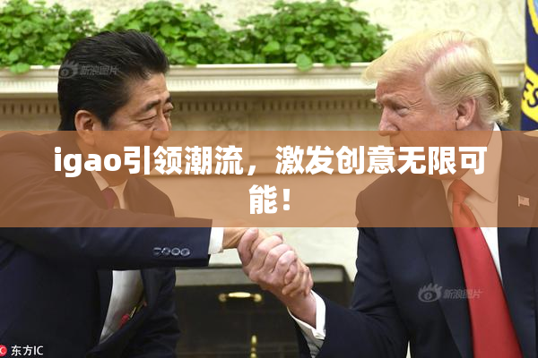 igao引领潮流，激发创意无限可能！