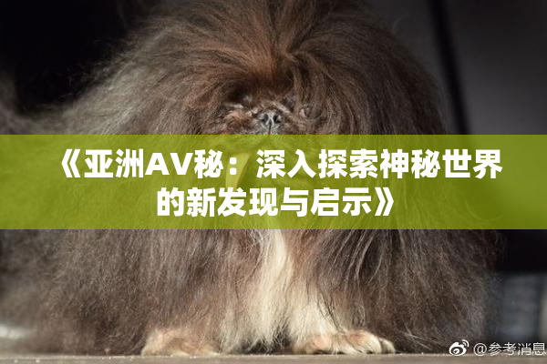 《亚洲AV秘：深入探索神秘世界的新发现与启示》