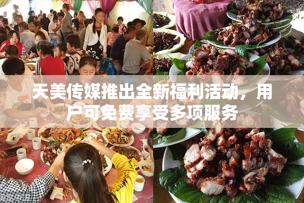 天美传媒推出全新福利活动，用户可免费享受多项服务