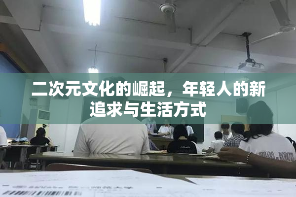 二次元文化的崛起，年轻人的新追求与生活方式