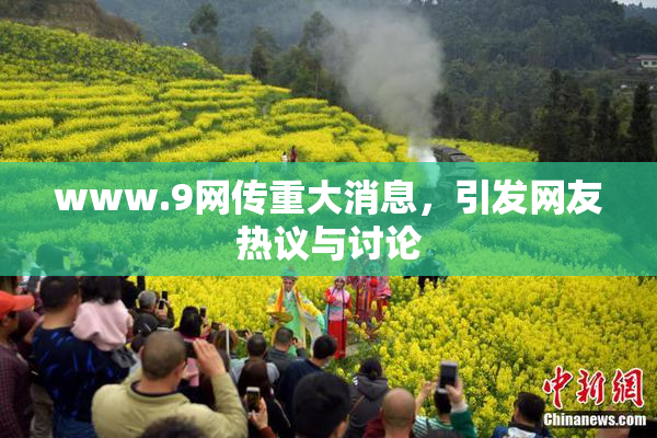 www.9网传重大消息，引发网友热议与讨论