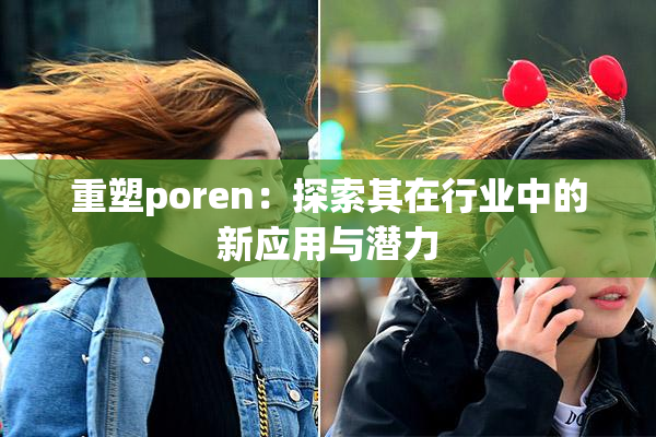 重塑poren：探索其在行业中的新应用与潜力