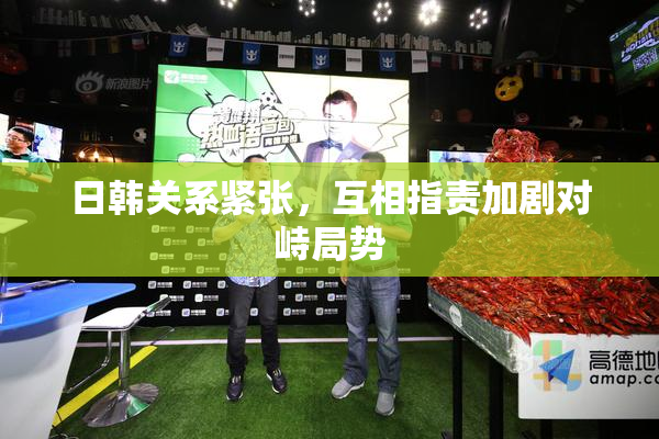 日韩关系紧张，互相指责加剧对峙局势