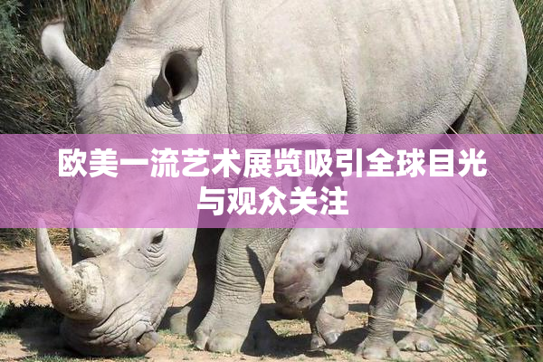 欧美一流艺术展览吸引全球目光与观众关注