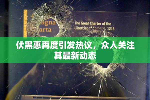 伏黑惠再度引发热议，众人关注其最新动态