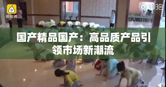 国产精品国产：高品质产品引领市场新潮流