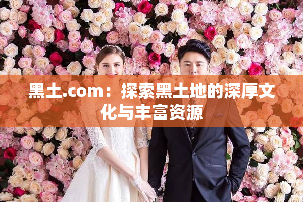 黑土.com：探索黑土地的深厚文化与丰富资源