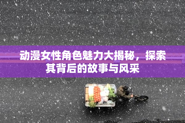 动漫女性角色魅力大揭秘，探索其背后的故事与风采