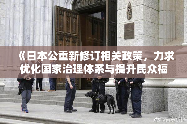 《日本公重新修订相关政策，力求优化国家治理体系与提升民众福祉》
