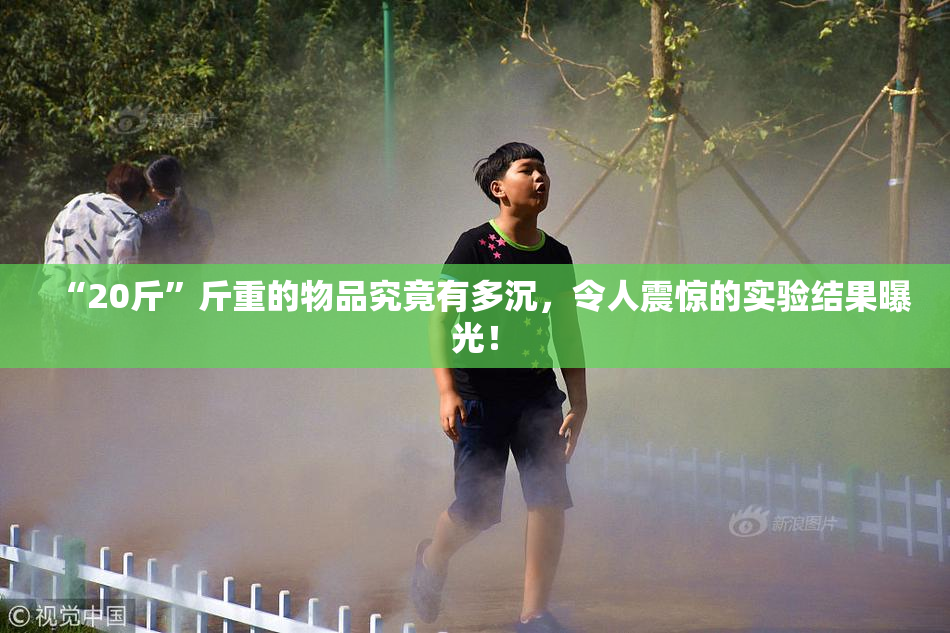 “20斤”斤重的物品究竟有多沉，令人震惊的实验结果曝光！