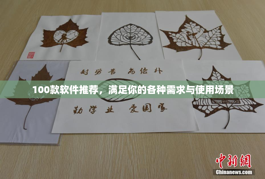 100款软件推荐，满足你的各种需求与使用场景