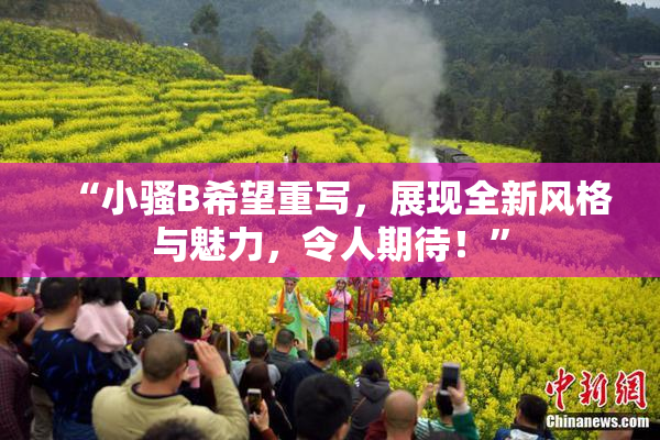 “小骚B希望重写，展现全新风格与魅力，令人期待！”