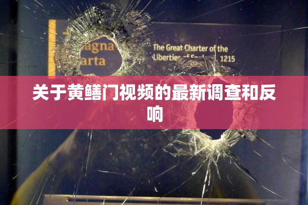 关于黄鳝门视频的最新调查和反响