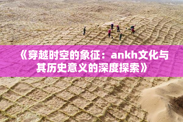 《穿越时空的象征：ankh文化与其历史意义的深度探索》