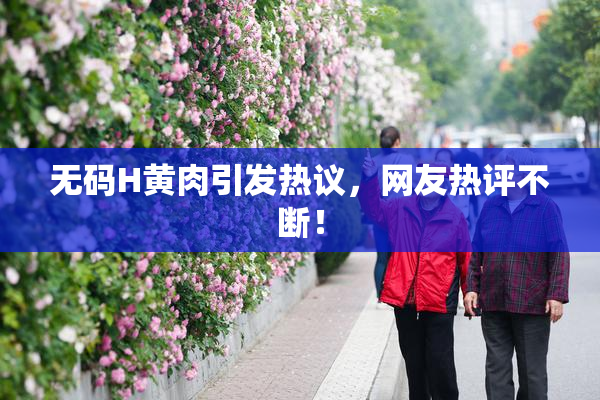 无码H黄肉引发热议，网友热评不断！