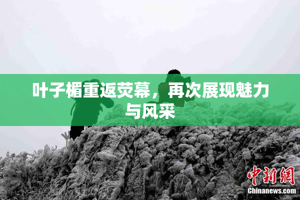 叶子楣重返荧幕，再次展现魅力与风采