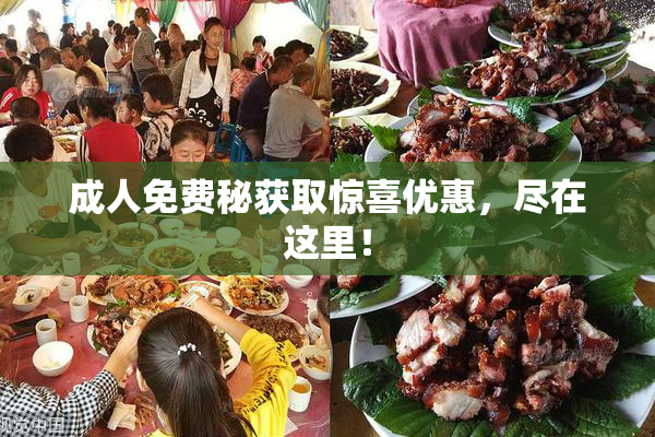 成人免费秘获取惊喜优惠，尽在这里！
