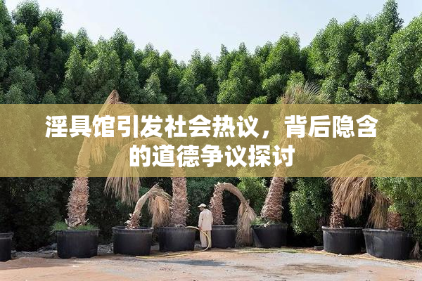 淫具馆引发社会热议，背后隐含的道德争议探讨