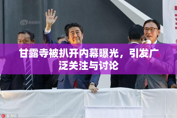 甘露寺被扒开内幕曝光，引发广泛关注与讨论