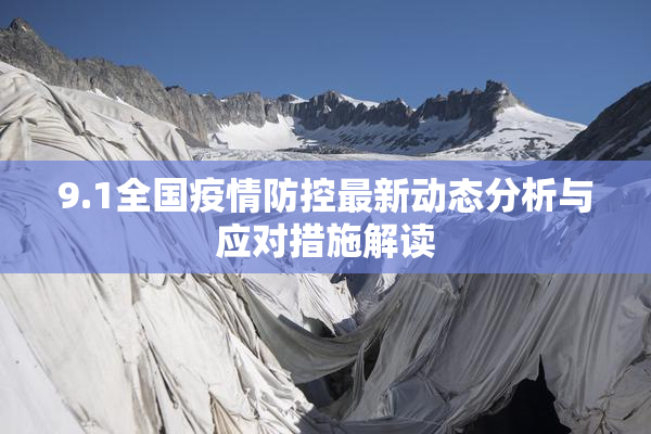 9.1全国疫情防控最新动态分析与应对措施解读