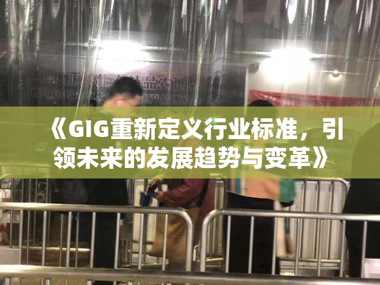 《GIG重新定义行业标准，引领未来的发展趋势与变革》