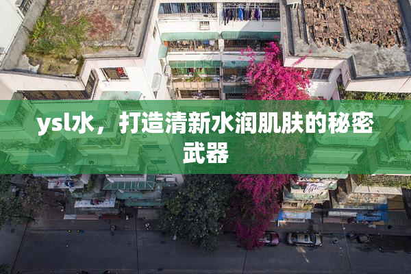ysl水，打造清新水润肌肤的秘密武器