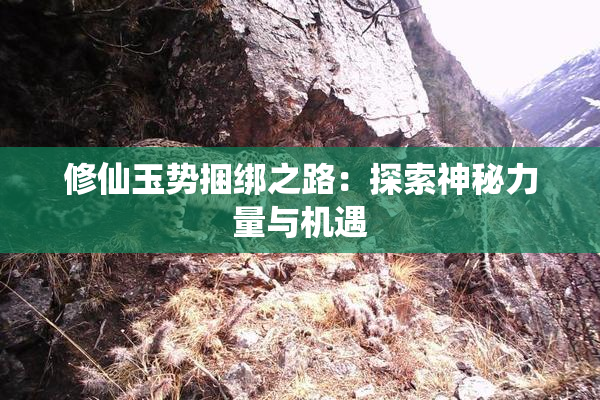 修仙玉势捆绑之路：探索神秘力量与机遇