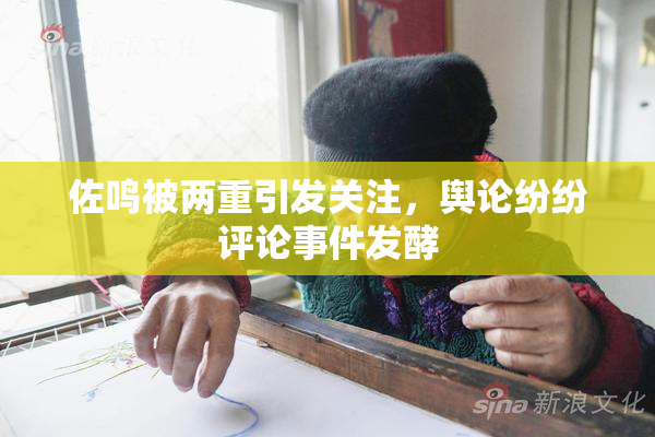佐鸣被两重引发关注，舆论纷纷评论事件发酵