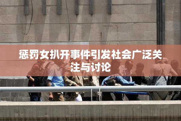 惩罚女扒开事件引发社会广泛关注与讨论