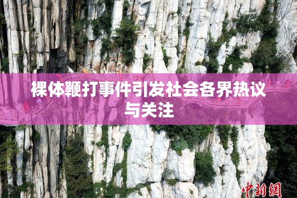 裸体鞭打事件引发社会各界热议与关注
