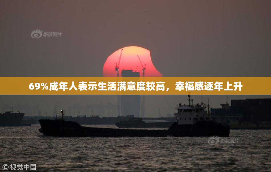 69%成年人表示生活满意度较高，幸福感逐年上升